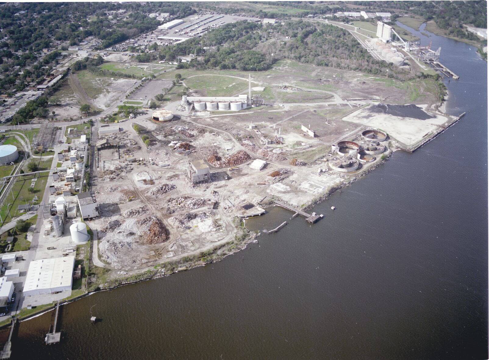 Industrial Properties Aerial View